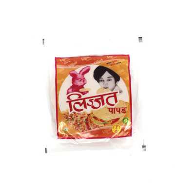 Lijjat Plain Papad 200g