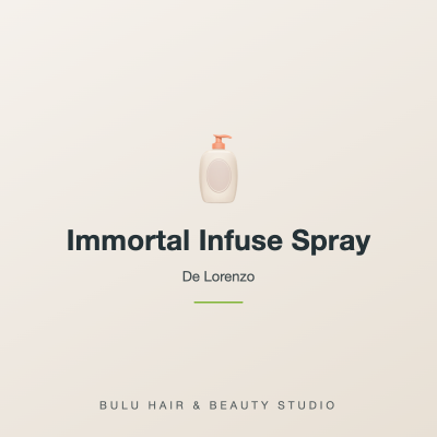 De Lorenzo Immortal Infuse Spray