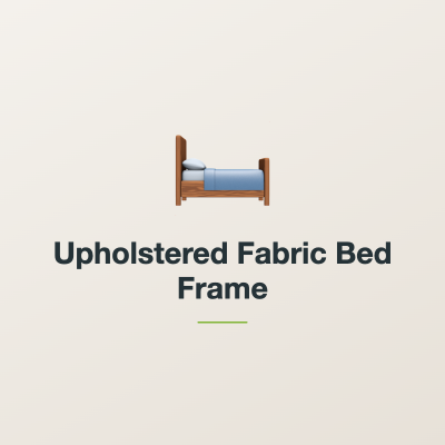 Upholstered Fabric Bed Frame