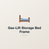 Gas-Lift Storage Bed Frame