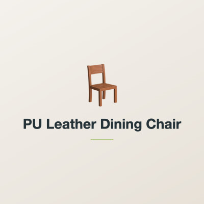 PU Leather Dining Chair